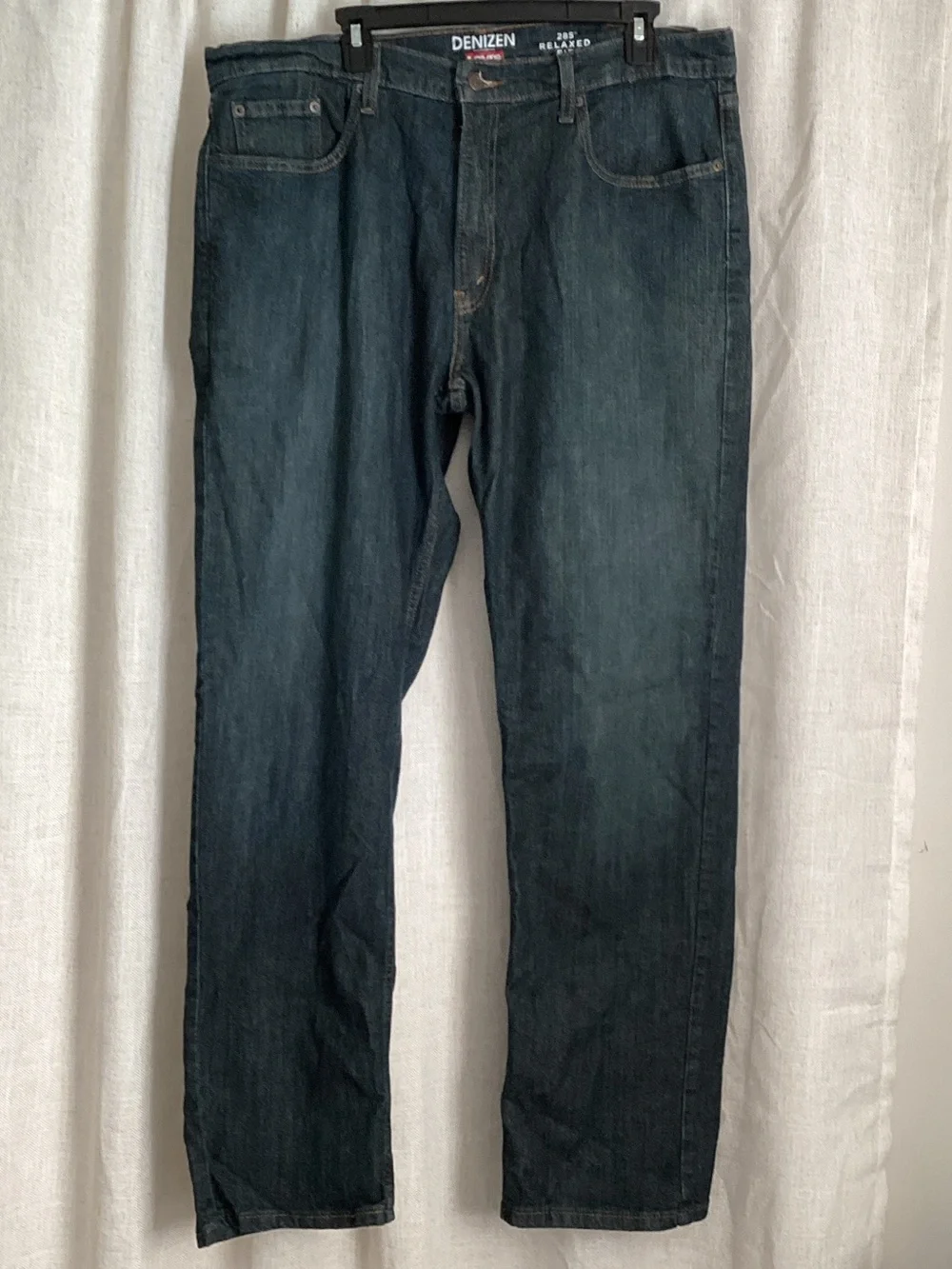 Denizen from Levi's Men's Dark Indigo Relaxed Jeans 38x34